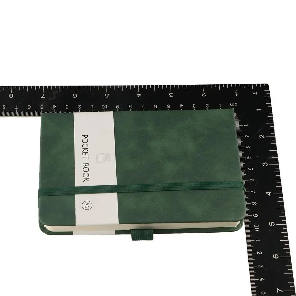 Sketchbook A6/A7 A6/A7 Pocket Notepad with Elastic Band Portable Portable Mini Notebook Anti Ink Leakage 5 Colors Taking Notes