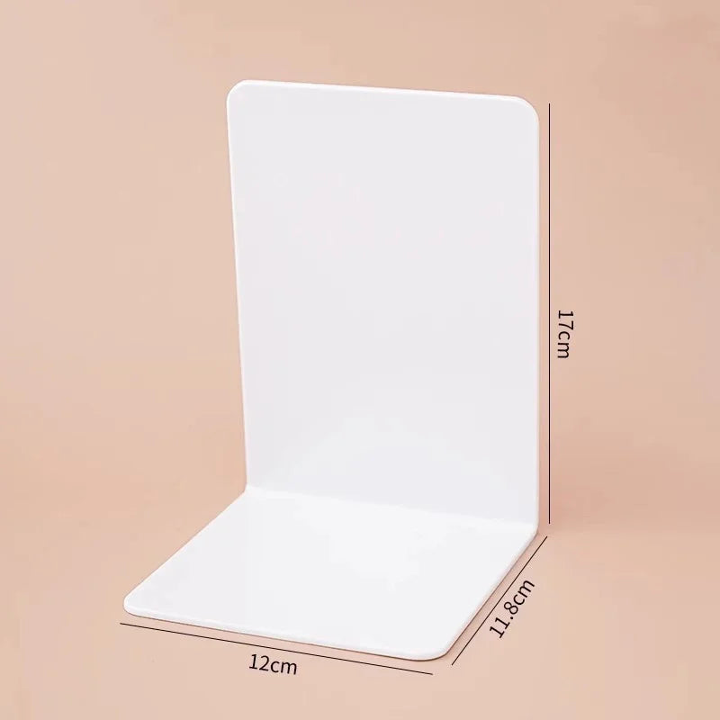 Desktop Organizer L-shaped Desk Bookends Durable Display Book Stand Simple INS Book Support Rack Minimalism