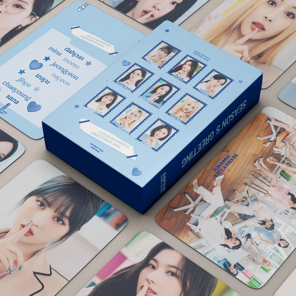 Kpop TWICE 4TH WORLD TOUR Lomo Cards New Photo Album The Feels High Quality Photocard New Arrivals