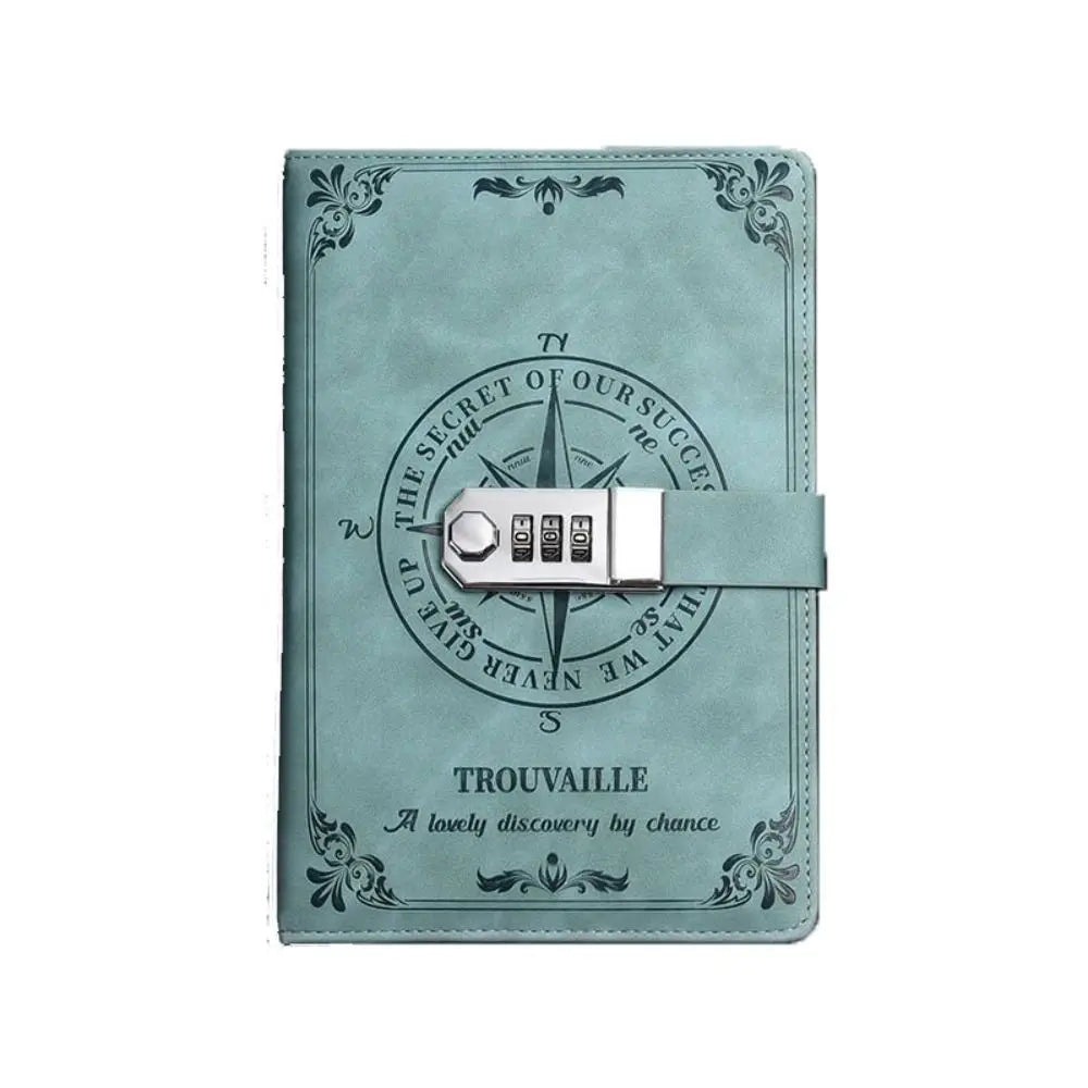 Stationery 200-Page Password Notebook A5 Retro Personal Notepad Thickened Smooth Writing Hand Ledger Office