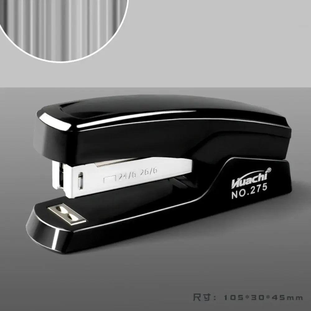 Stapling Tools Labor-Saving Stapler Hand Tools Portable Paper Stapling Machine Metal Grey/Black Staplers for Desk Stationery