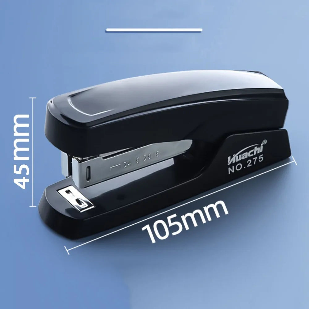 Stapling Tools Labor-Saving Stapler Hand Tools Portable Paper Stapling Machine Metal Grey/Black Staplers for Desk Stationery