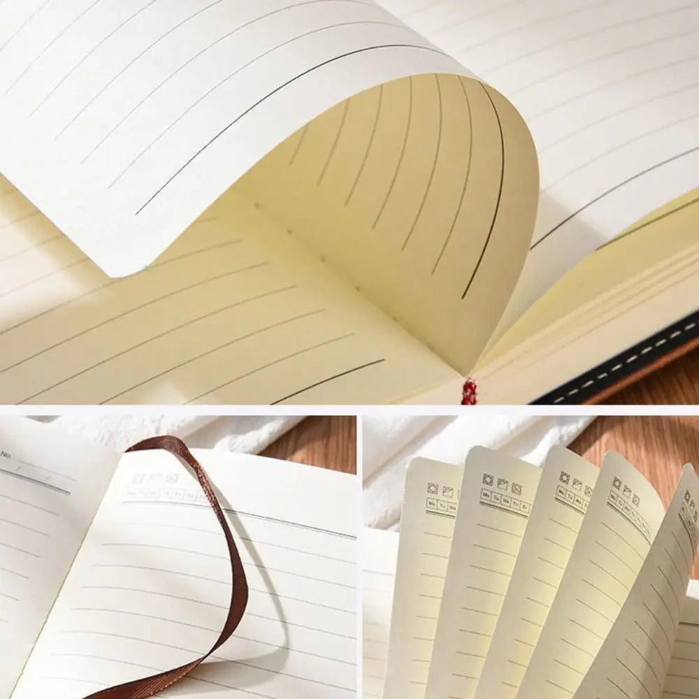 Stationery 200-Page Password Notebook A5 Retro Personal Notepad Thickened Smooth Writing Hand Ledger Office