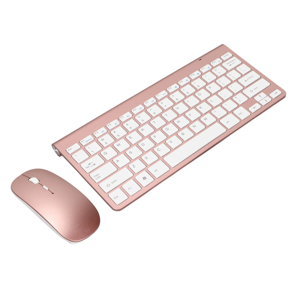 Wireless Mouse Keyboard Mouse Set 2.4G Wireless 78 Keys USB Thin Etched Keycaps Ergonomics Mute Button Computer Keyboards Mouse