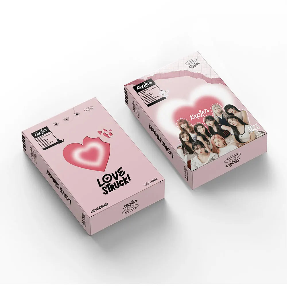 55PCS/Set Kpop Kep1er New Album First Impact Photo Lomo Cards Postcard Cute Group Idol Cards Photo Prints Pictures Fans Gift