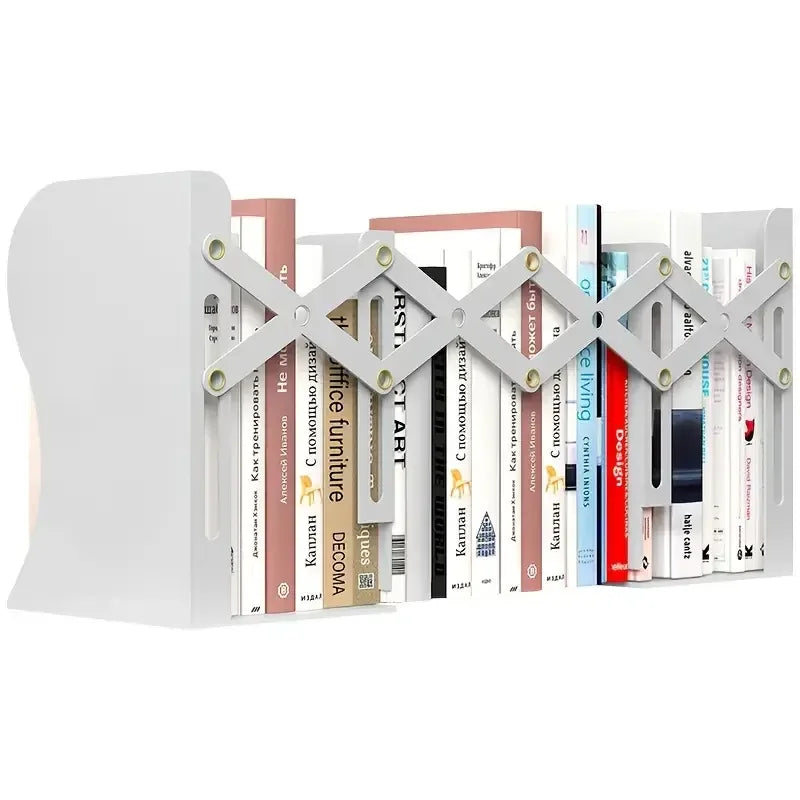 Scalable Folding Storage Desk Organizer Pen Holder Bookshelf Office Accessories Books School Supplies