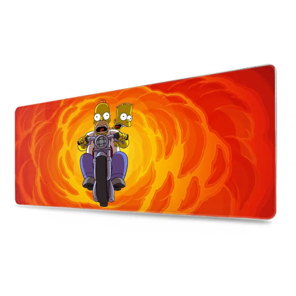 Cute Cartoon The S-Simpsons Mouse Pad Keyboard Mousepad large 1200X600 mm Desk Mat PC Gamer Office Carpet Home Table pad