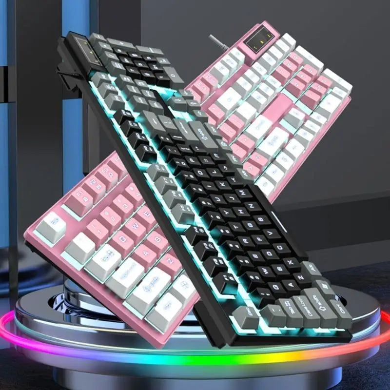 Y1UB Wireds Gaming Keyboards with Backlighting and Unique Keyboards
