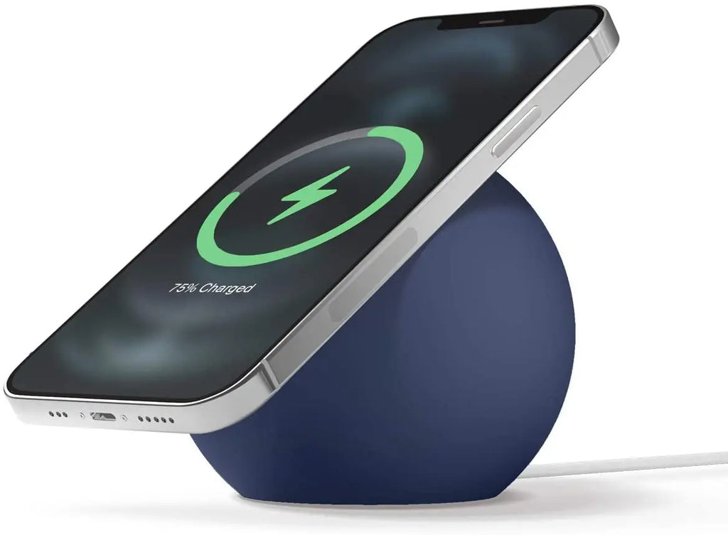 Ball Shape Magnetic Desk Phone Charger Stand Holder for Magsafe IPhone 15 14 13 12 Pro Max Mini Wireless Charging Desktop Dock