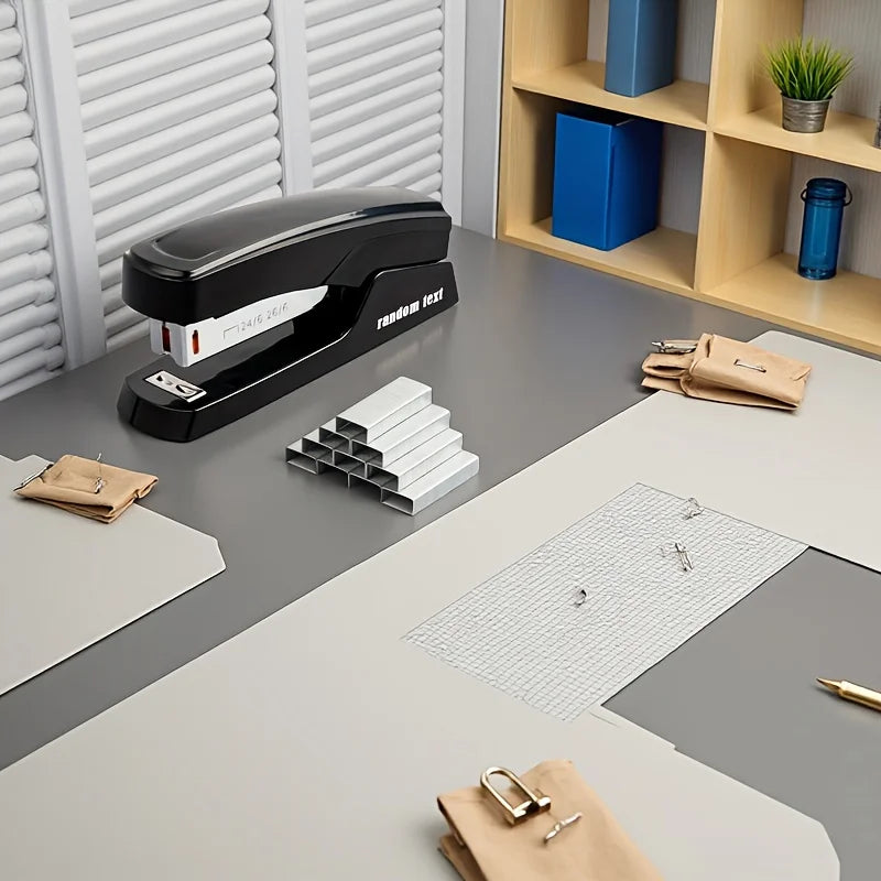 Durable Stapler With 1000 Nails Capable Of Binding 25 Sheets Of Paper Professional Office And Study Stationery Supplies