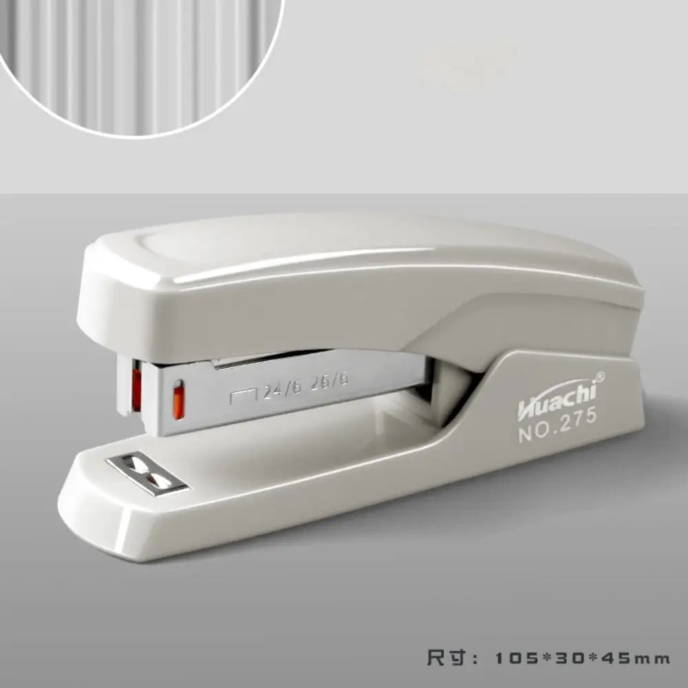 Stapling Tools Labor-Saving Stapler Hand Tools Portable Paper Stapling Machine Metal Grey/Black Staplers for Desk Stationery