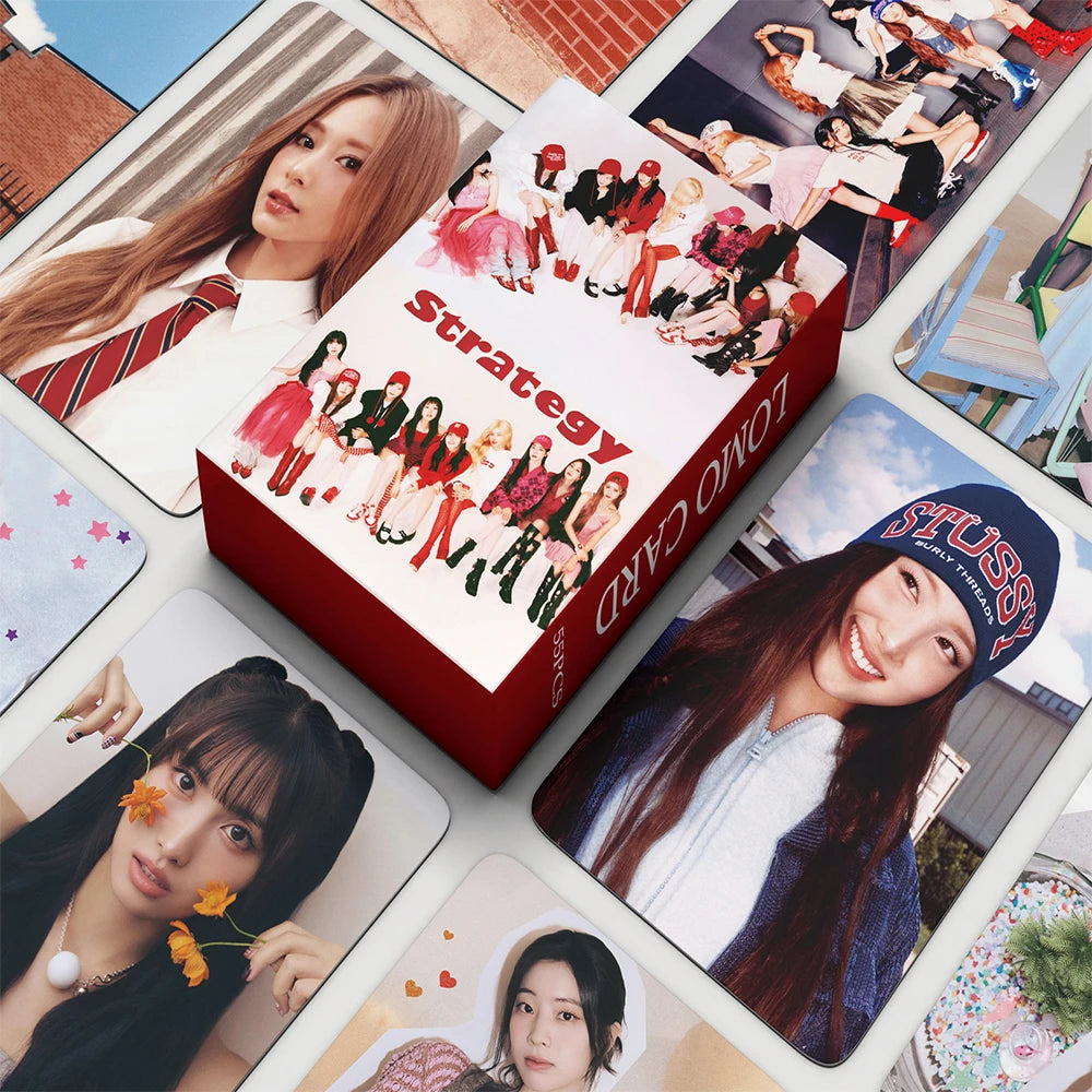 Kpop TWICE 4TH WORLD TOUR Lomo Cards New Photo Album The Feels High Quality Photocard New Arrivals