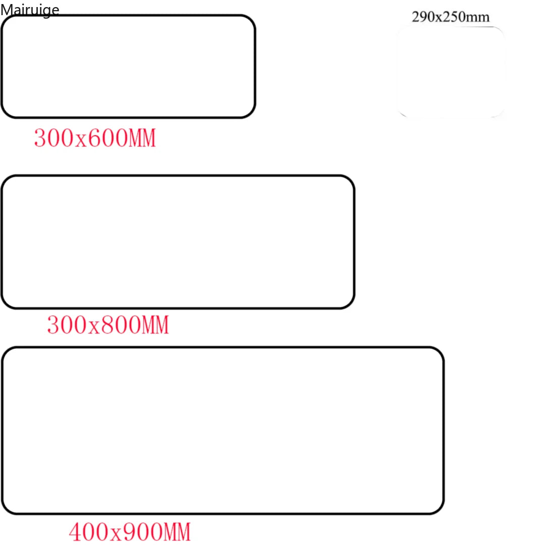 CUTE Capybara Mousepad Keyboard Mat Table Mat Students Cabinet Gamer Desktop Mousepad Cup Mats Anti-wrinkle Non-slip Deskpad