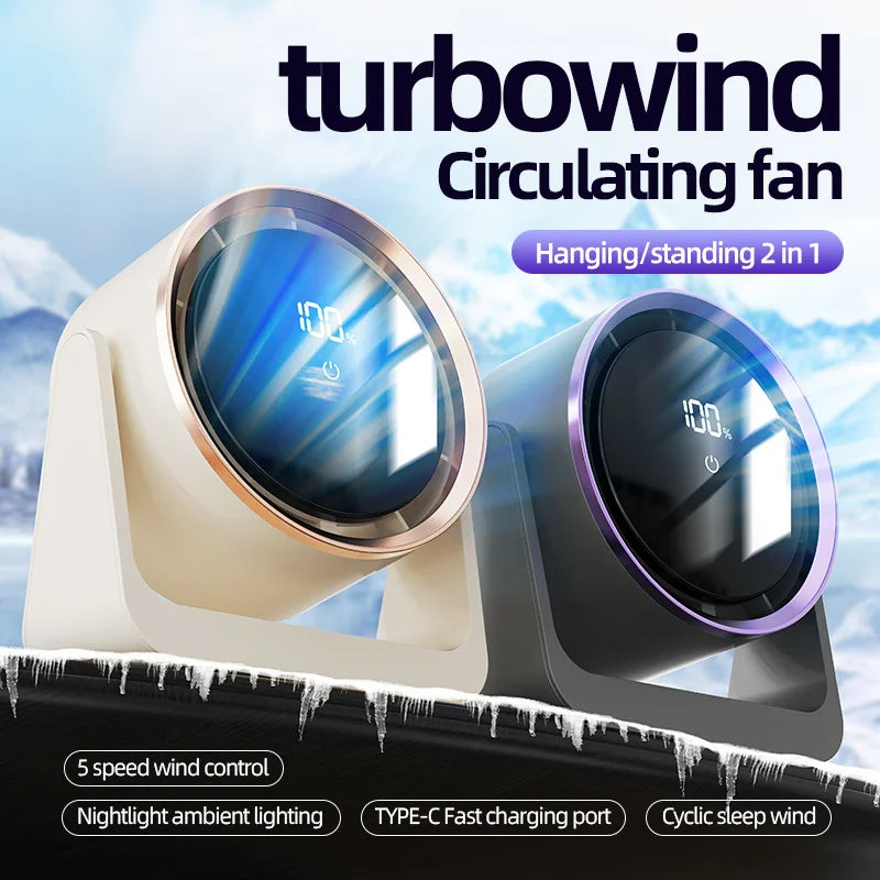 A desktop electric fan, standing desk lamp fan, wall-mounted air circulation fan, low-noise standing desktop fan, suitable for