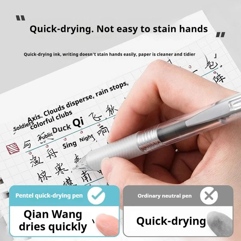 Pentel BLN75 EnerGel Limited Edition Color Gel Pen,Multiple Color 0.5mm Needle Tip Large Capacity For Take&Note,Writing,Drawing