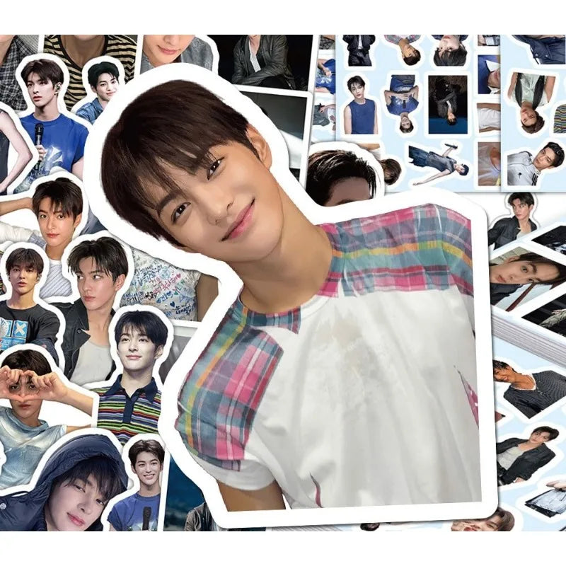 70pcs/set Kpop Korean Idol Boy Group CORTIS Keonho fashion Stickers Ins Single Waterproof Stickers Fan Collection Gifts
