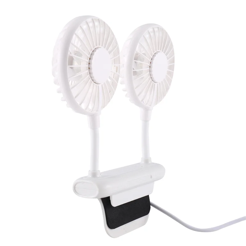 -A94Z Small Desk Fan USB Powered Mini Fan For Office Laptopsm,3 Speeds Desktop Table Cooling Fan With Adjustable Clamp