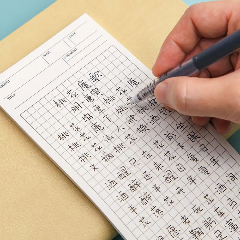 Simple Non-sticky Long Notepad 50 Sheets Stationery Memo Pad Note Paper Gift