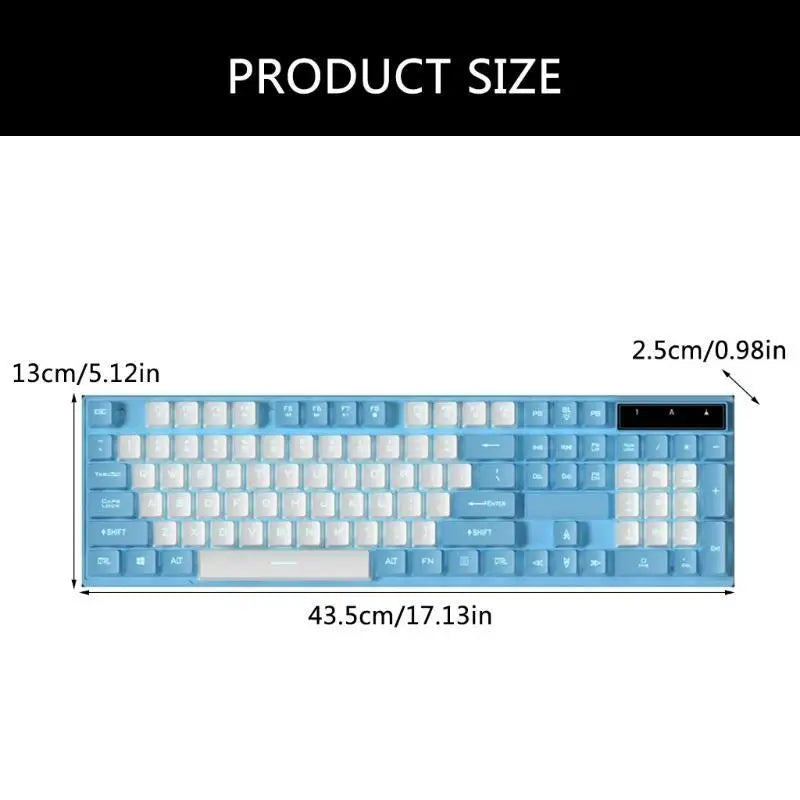Y1UB Wireds Gaming Keyboards with Backlighting and Unique Keyboards