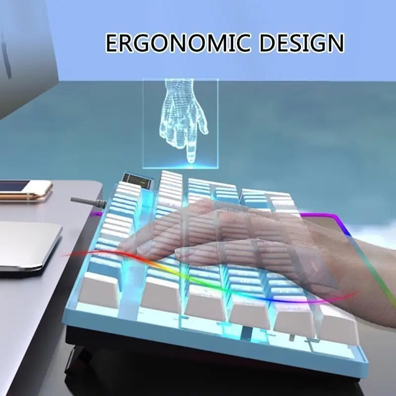 Y1UB Wireds Gaming Keyboards with Backlighting and Unique Keyboards