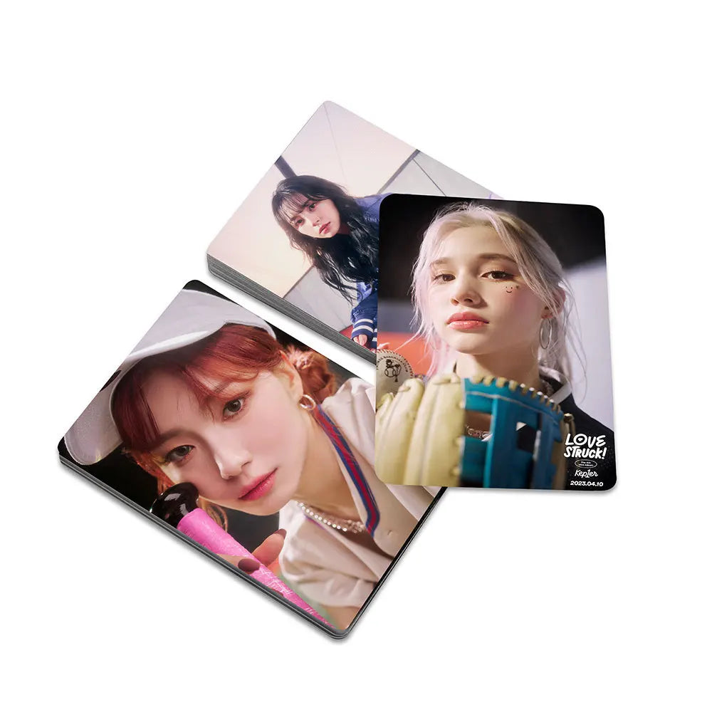55PCS/Set Kpop Kep1er New Album First Impact Photo Lomo Cards Postcard Cute Group Idol Cards Photo Prints Pictures Fans Gift