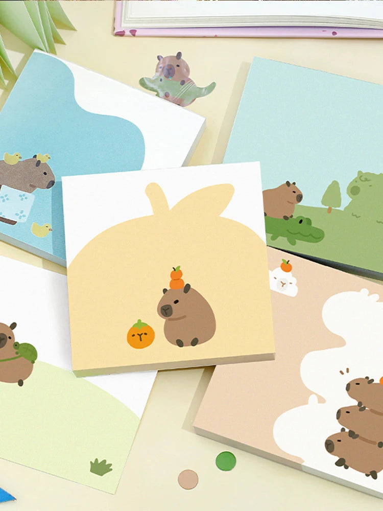 100 pcs/pack Kawaii Cartoon Loose leaf memo pad to do list notepad