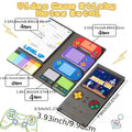 Game Console-themed Notepad Set With Rich And Unique Designs, Self-adhesive Sticky Notes, And Reusable Memo Pads.