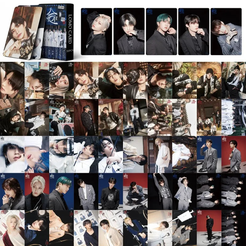 55pcs/set Kpop IDOL New Photo Album HOP Lomo Cards Postcard Star High quality Photocards for Fans Collection Gift