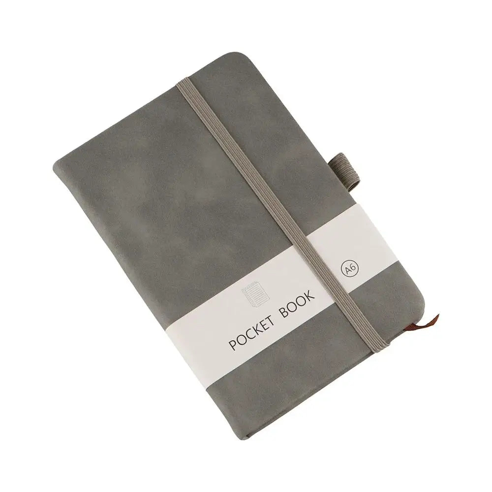 Sketchbook A6/A7 A6/A7 Pocket Notepad with Elastic Band Portable Portable Mini Notebook Anti Ink Leakage 5 Colors Taking Notes