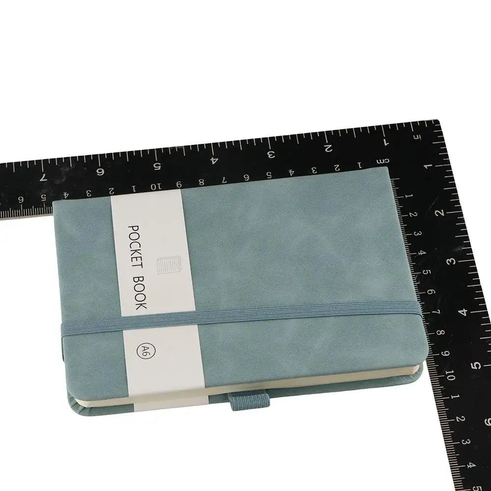 Sketchbook A6/A7 A6/A7 Pocket Notepad with Elastic Band Portable Portable Mini Notebook Anti Ink Leakage 5 Colors Taking Notes