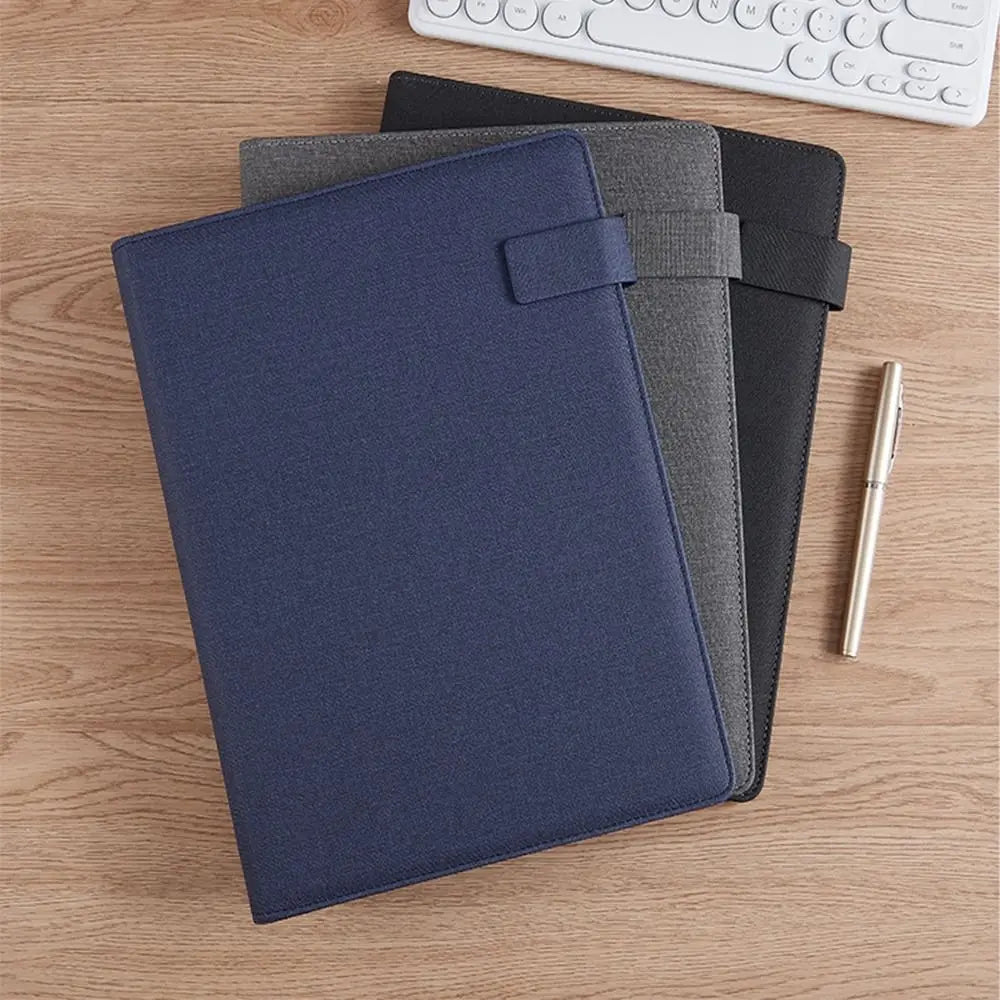 Negotiations Notepad A4 Conference Folder Memo Clipboard Contract File Folder Business Clipboard Leather Signature Board