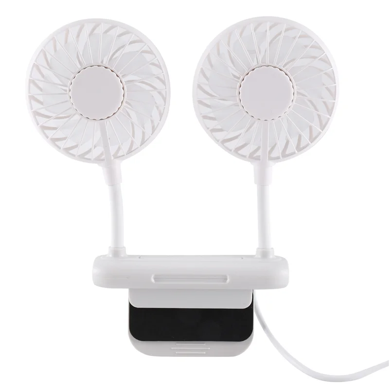 -A94Z Small Desk Fan USB Powered Mini Fan For Office Laptopsm,3 Speeds Desktop Table Cooling Fan With Adjustable Clamp