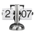 Clock Digital  Down Clock Retro Minimalist Single Foot Mechanical Auto  Clock Desk Clock for Home Livingroom Decor