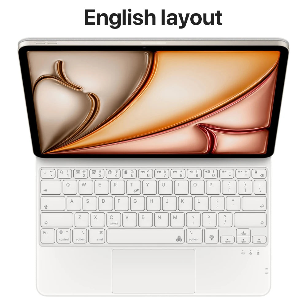 Wireless keyboard for iPad Pro 11 10.9 Air 4 Air 5 for iPad 11th 10th Generation Pro 12.9 6th 5th 4th 3rd Gen 13 M4 Smart Covers