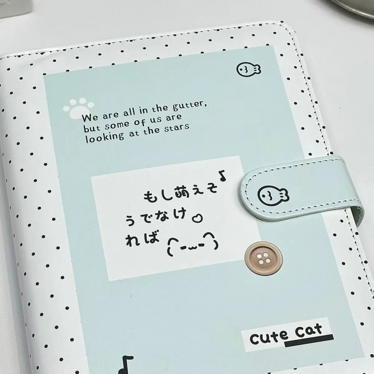 K-Pop A5 Photo Card Album Korean Style PU Leather Binder for Polaroid 3-Inch Pictures IDOL Photo Collectible 포카 바인더