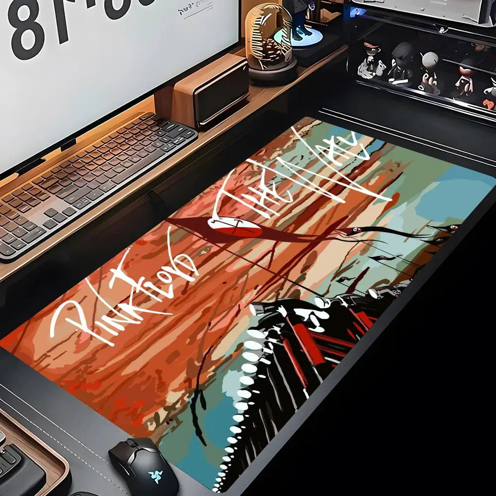 Floyd Pink Mouse Pad Gaming Mousepad Large 900x400X2mm MouseMat Gamer Mause Carpet PC Desk