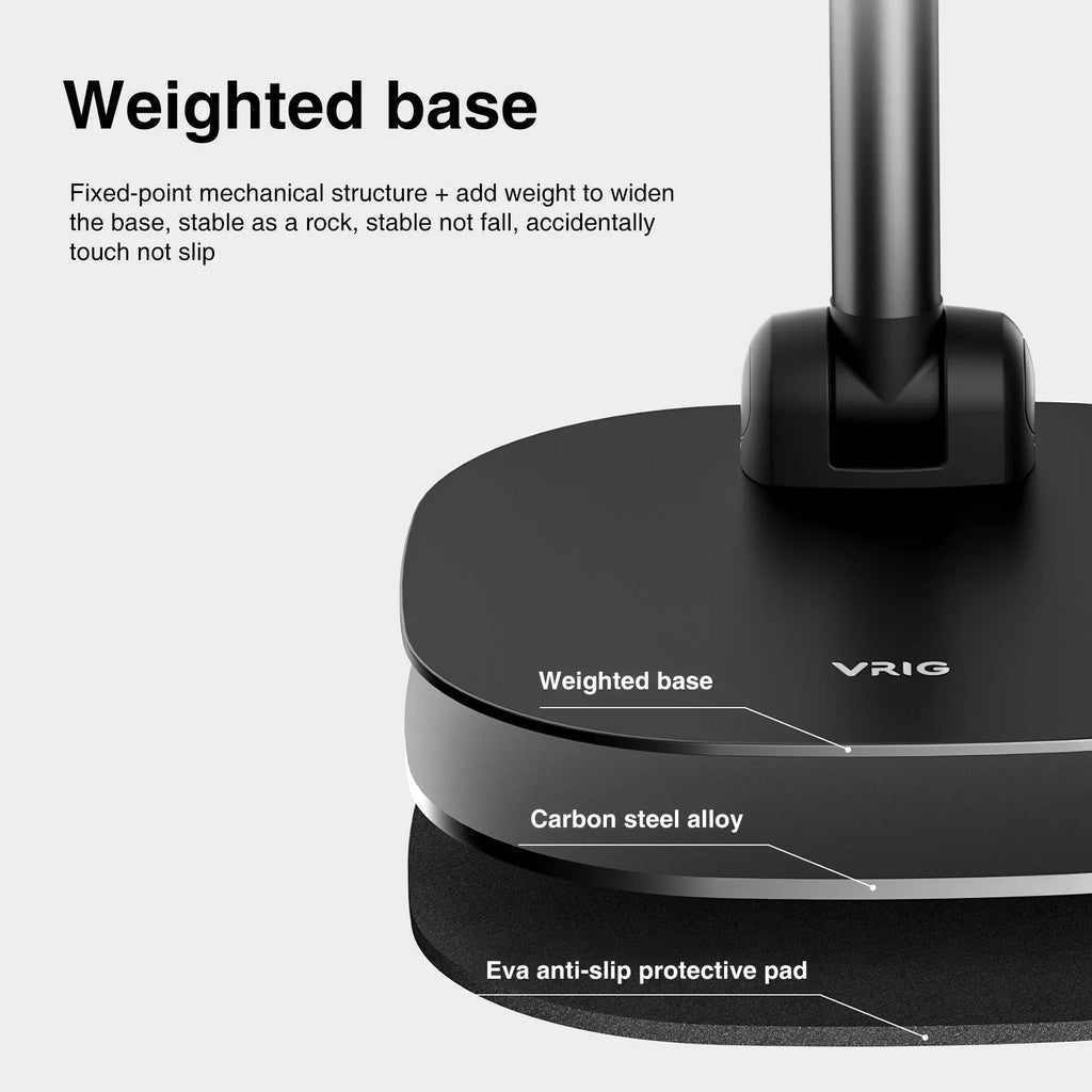 UURig VRig Desk Wireless Charging Magnetic Phone Stand for Office/Home for Magsafe iPhone 16 15 14 13 12 Androi HUAWEI Xiaomi