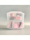 8pcs Mini Office Supply Kits Mini School Supplies – includes Mini Stapler,Scissors, Staple Remover, Staples, Tape Dispenser
