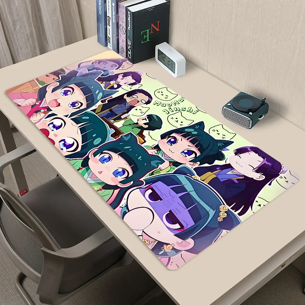 The A-Apothecary Diaries M-Maomao Mousepad New Arrivals Large Gaming Mousepad L XL XXL Gamer Mouse Pad Size For Keyboards Mat