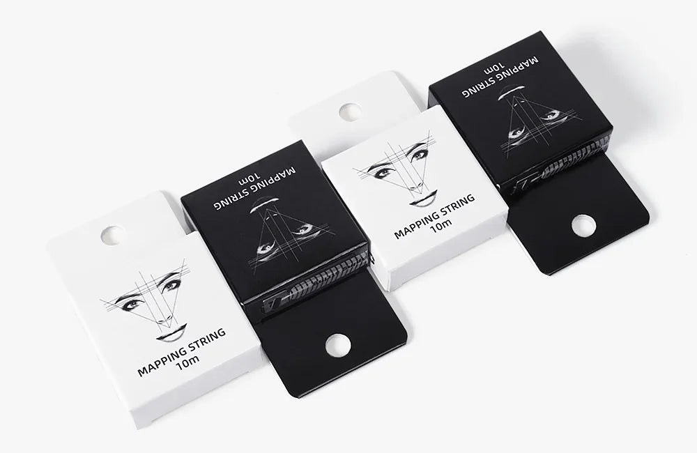 Marker Thread Tattoo Brows Tattoo Thread Eyebrow Semi Permane Ruler Auxiliary Line Drawing With Ink Positioning Mapping Line