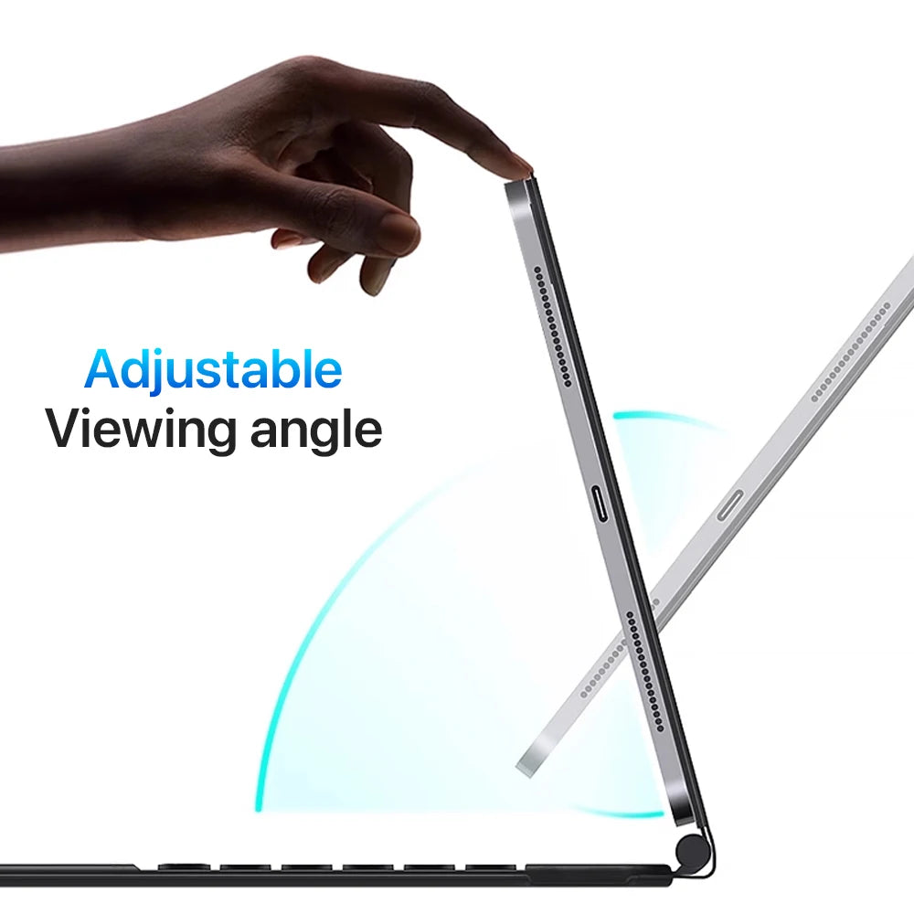 Wireless keyboard for iPad Pro 11 10.9 Air 4 Air 5 for iPad 11th 10th Generation Pro 12.9 6th 5th 4th 3rd Gen 13 M4 Smart Covers