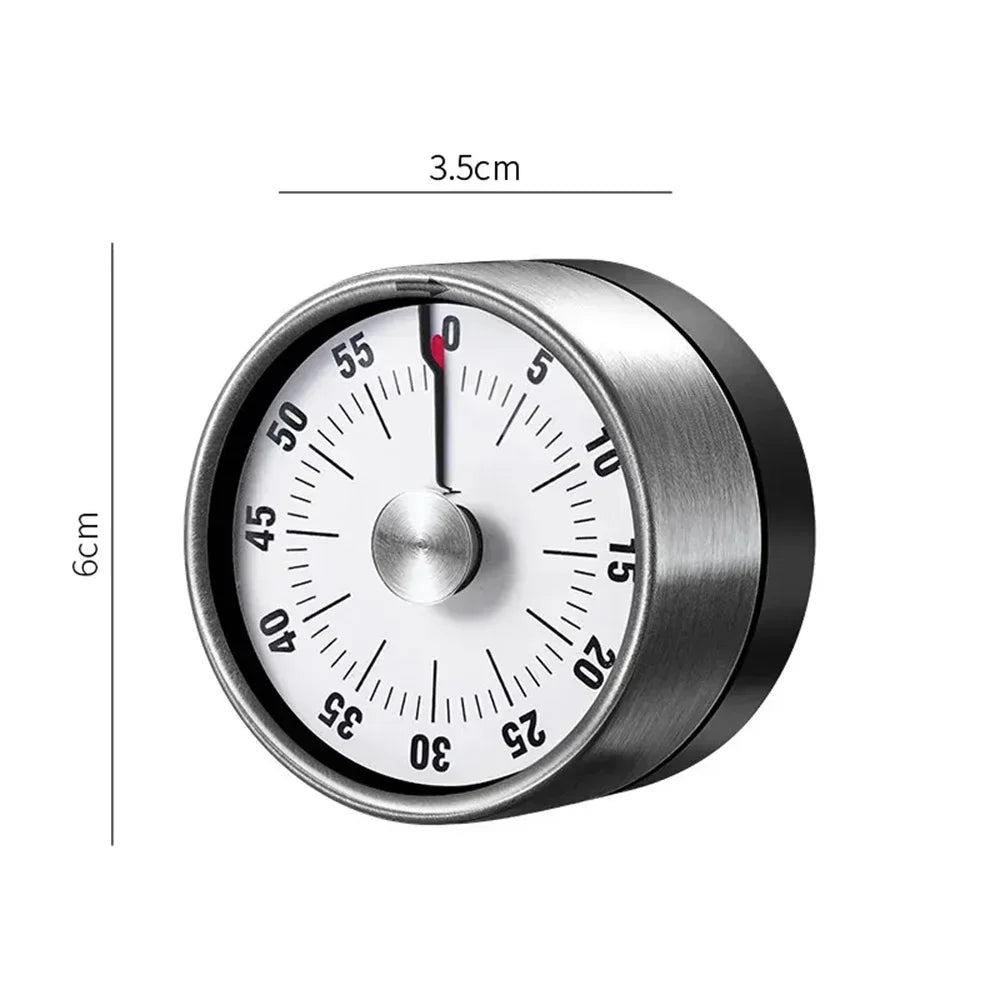 1pc Visual Timer Mechanical Countdown Timers Kitchen Classroom Baking Clock For Teaching Meeting Cookin Working
