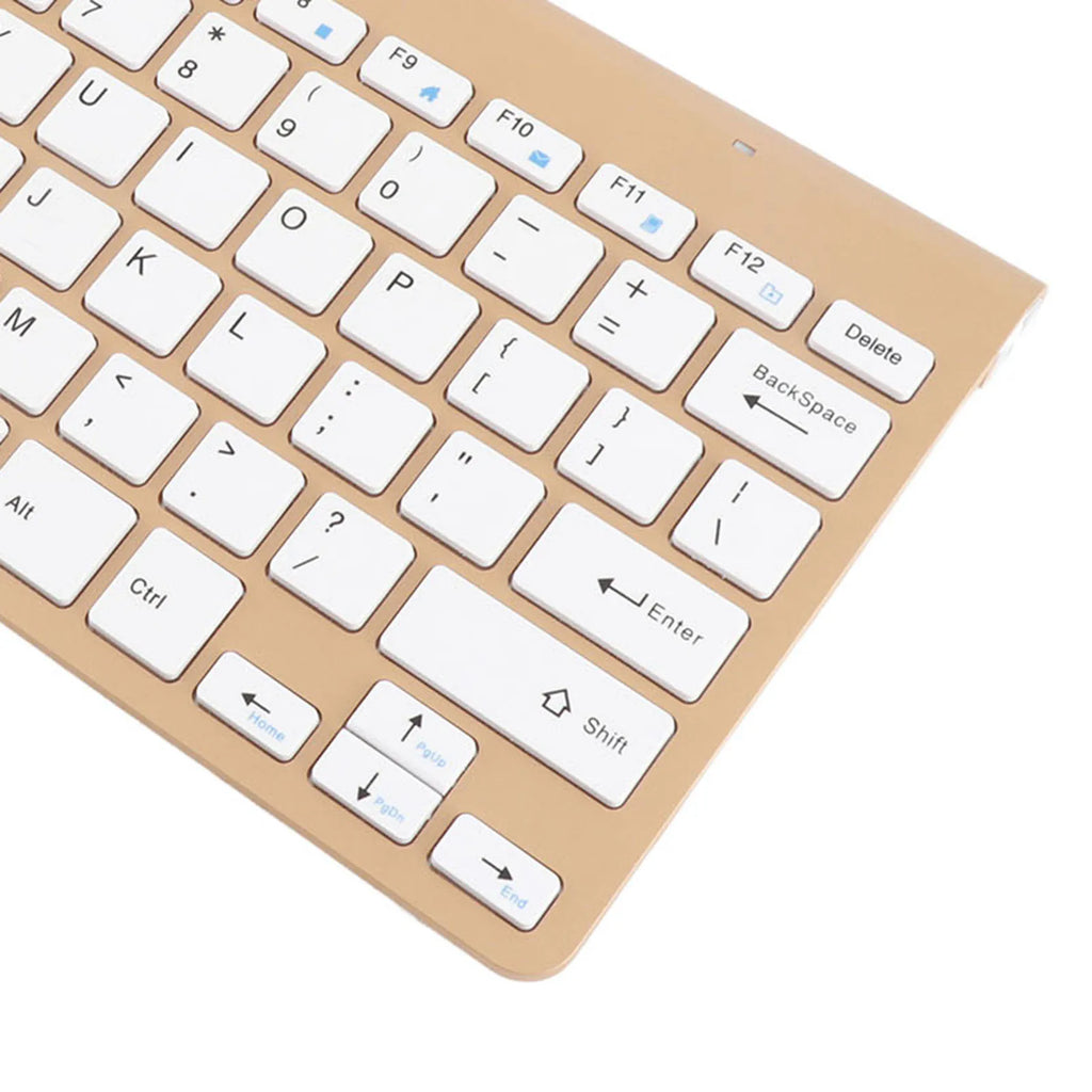 Wireless Mouse Keyboard Mouse Set 2.4G Wireless 78 Keys USB Thin Etched Keycaps Ergonomics Mute Button Computer Keyboards Mouse