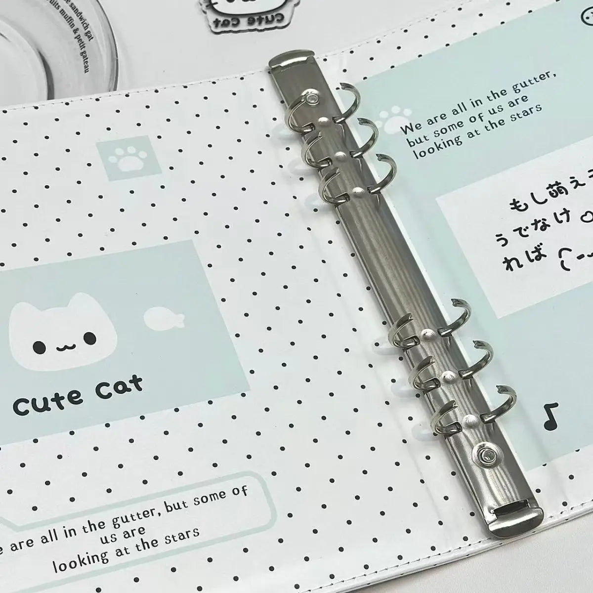 K-Pop A5 Photo Card Album Korean Style PU Leather Binder for Polaroid 3-Inch Pictures IDOL Photo Collectible 포카 바인더