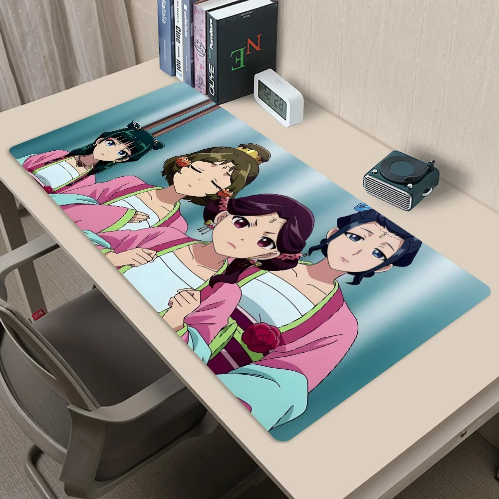The A-Apothecary Diaries M-Maomao Mousepad New Arrivals Large Gaming Mousepad L XL XXL Gamer Mouse Pad Size For Keyboards Mat