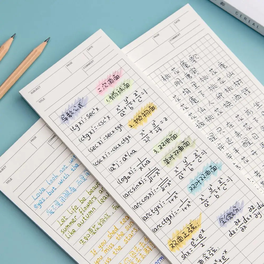50 Sheets Notepad Notebook and Notepad – DeskLabSG