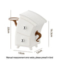 Desktop Storage Box: Playfully Bent Design Creative, Adorable, and Sophisticated Stationery Cute Decorative Home Accent