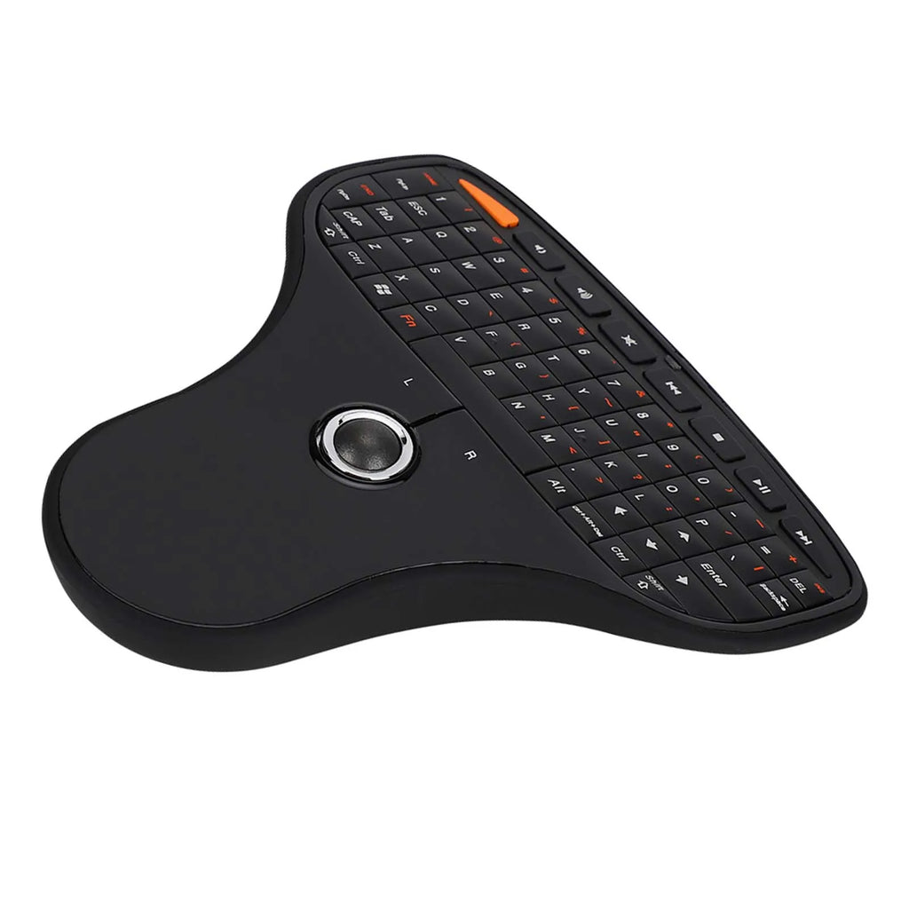 Wireless Keyboard N5901 QWERTY Keyboard Trackball 2.4G Wireless Mini USB MultiMedia Keyboard for TV Computer Trackball Keyboard