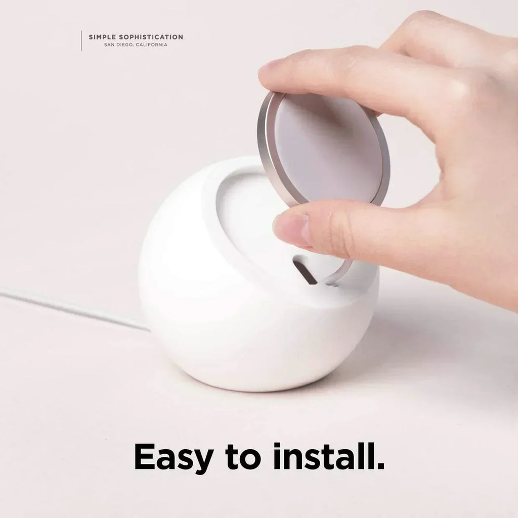 Magnetic Wireless Charging Desk Ball Shape Silicone Holder Stand for Magsafe iPhone 15 14 13 12 Pro Charger Dock Station