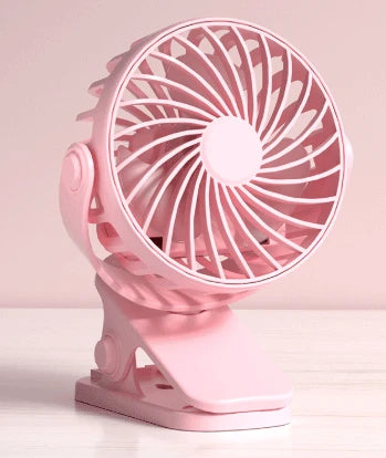 Desktop Fan Clip-on USB Rechargeable Table Type Portable Mini Desk Fan Hanging Clip Fan Night Light Air Cooler Outdoor Fans